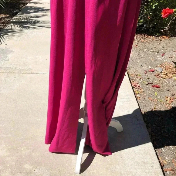 Mushare Pink Halter Maxi  Dress NWT Size Large - Picture 9 of 12